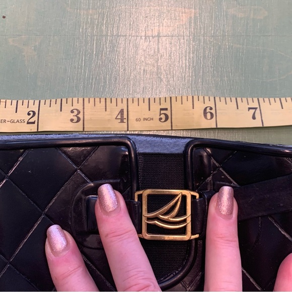 Sperry Top Siders US 7 Tall Black Rain boots Rubber boots - Picture 3 of 10